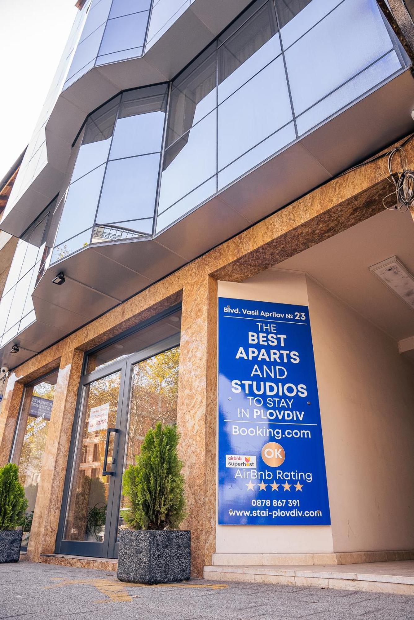 Cityscape Luxury Suites Plovdiv Ngoại thất bức ảnh